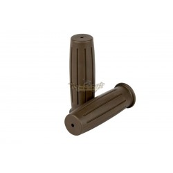 BROWN VINTAGE BARREL GRIPS...