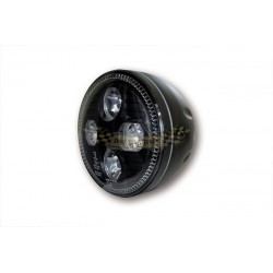 Headlight ATLANTA 5 3/4, Black